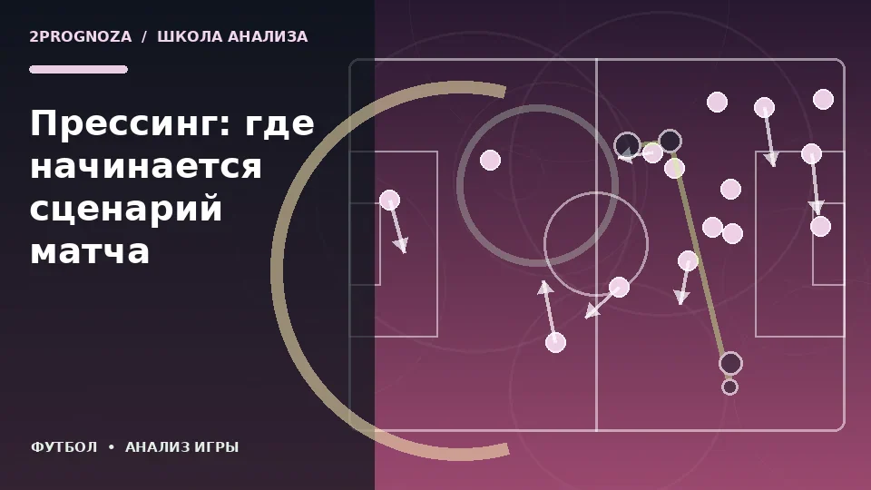 Тематическая иллюстрация: Прессинг: где начинается сценарий матча