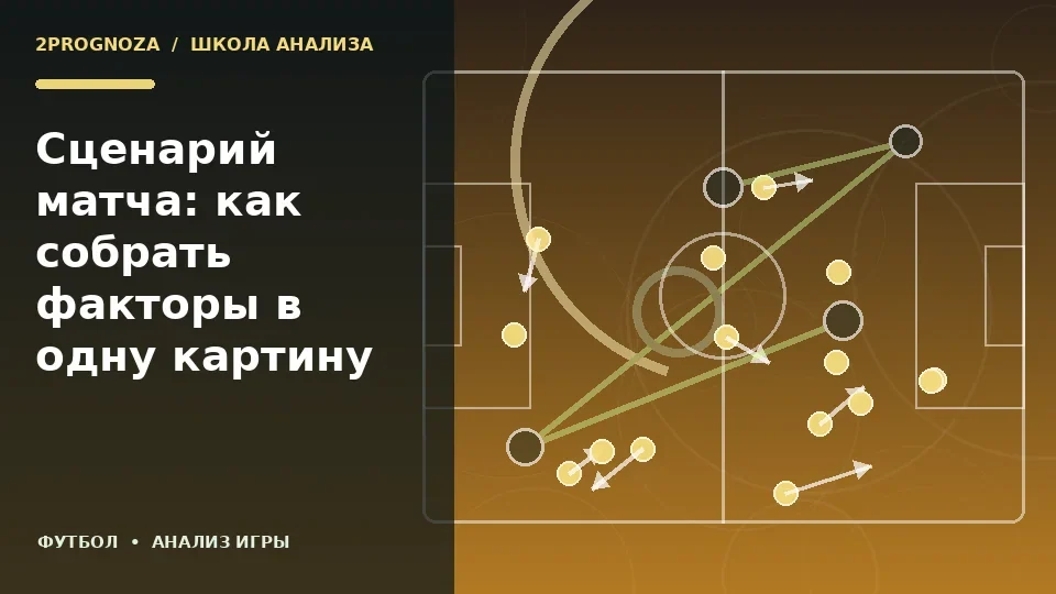 Тематическая иллюстрация: Сценарий матча: как собрать факторы в одну картину