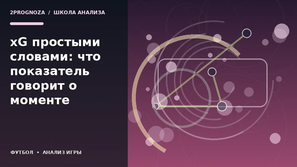 Тематическая иллюстрация: xG простыми словами: что показатель говорит о моменте