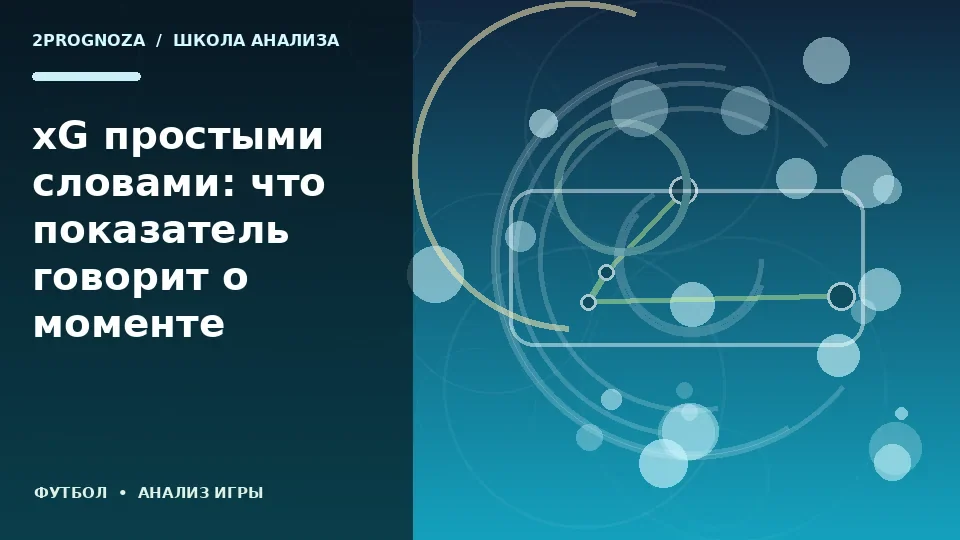 Тематическая иллюстрация: xG простыми словами: что показатель говорит о моменте