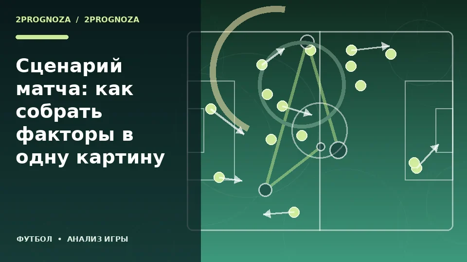 Тематическая иллюстрация: Сценарий матча: как собрать факторы в одну картину
