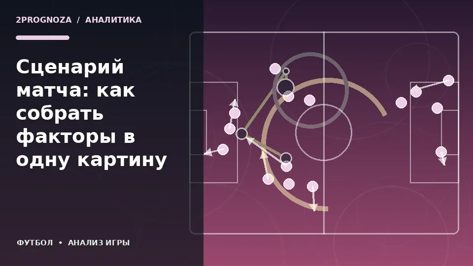 Тематическая иллюстрация: Сценарий матча: как собрать факторы в одну картину